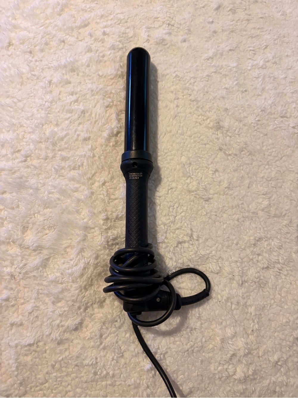Lange Black Curling Wand